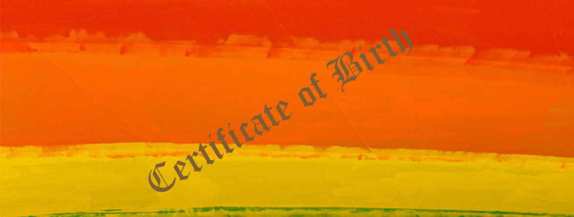 LGBT image indicating Certificate of Birth