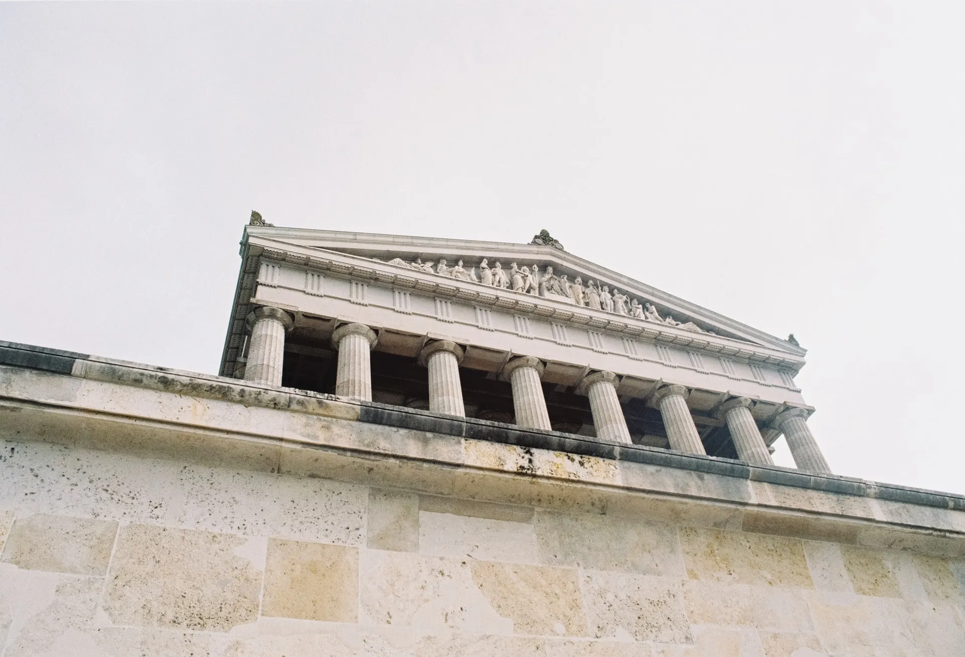 Two two-story Law buildings are cream-colored